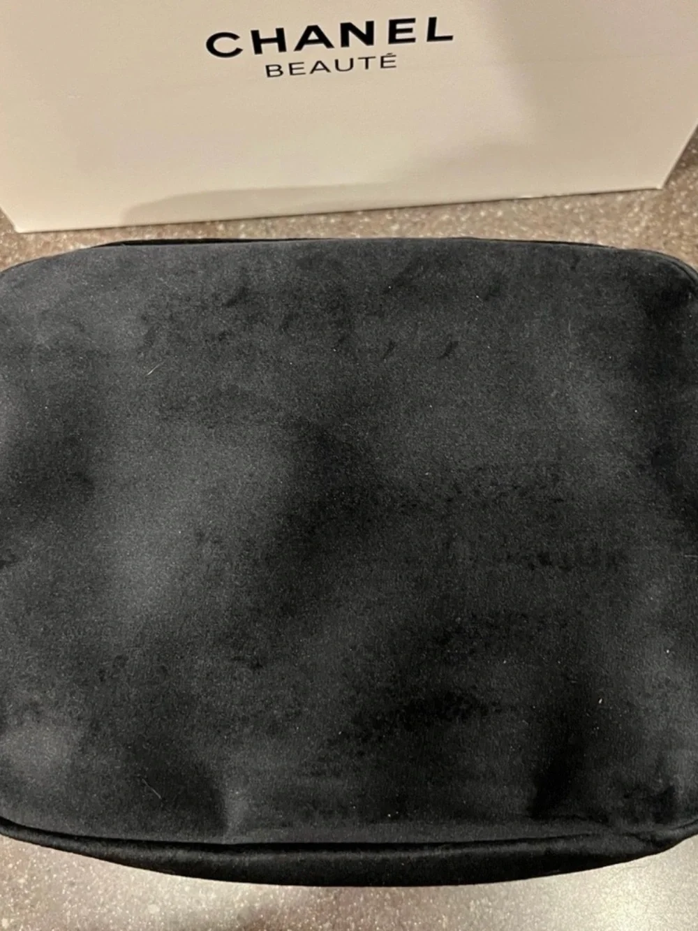 Chanel Black Women's Cosmetic Bag